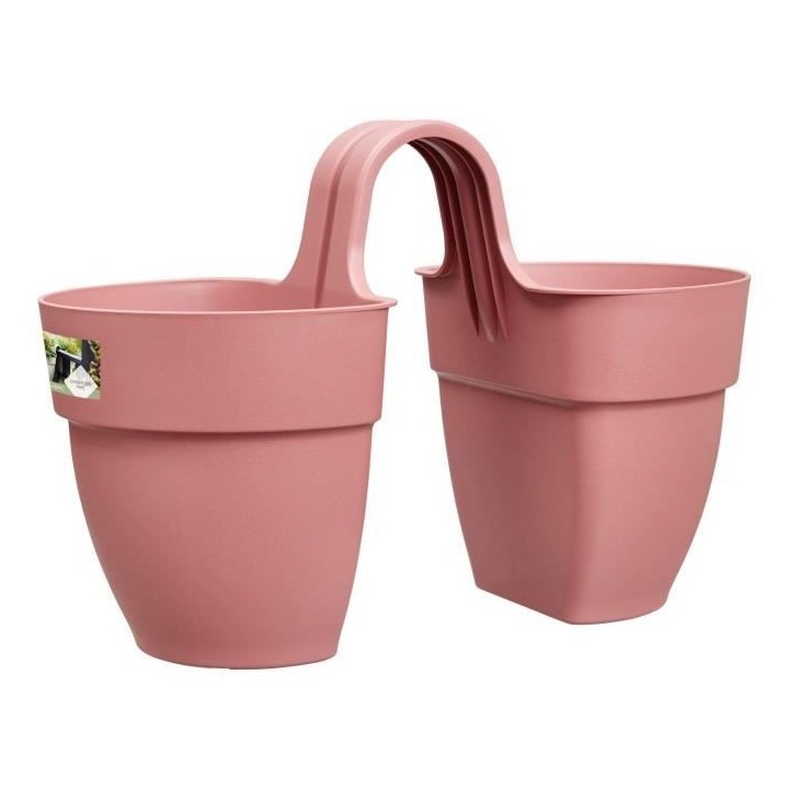 ELHO - Pot de fleurs - Vibia Campana Flower Twin 21 - Rose Poussiere -