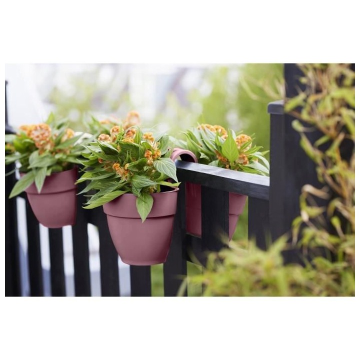 ELHO - Pot de fleurs - Vibia Campana Flower Twin 21 - Rose Poussiere -
