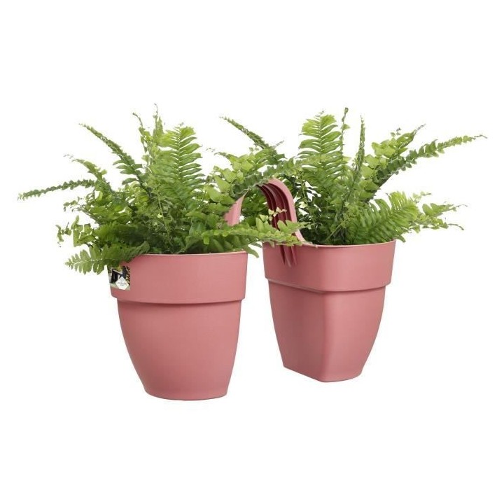 ELHO - Pot de fleurs - Vibia Campana Flower Twin 21 - Rose Poussiere -