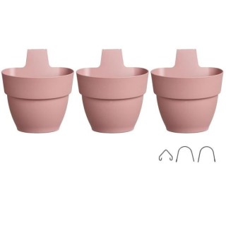 ELHO - Pot de fleurs - Vibia Campana Foret Vertical Set/3 - Rose Pouss