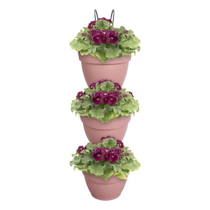 ELHO - Pot de fleurs - Vibia Campana Foret Vertical Set/3 - Rose Pouss