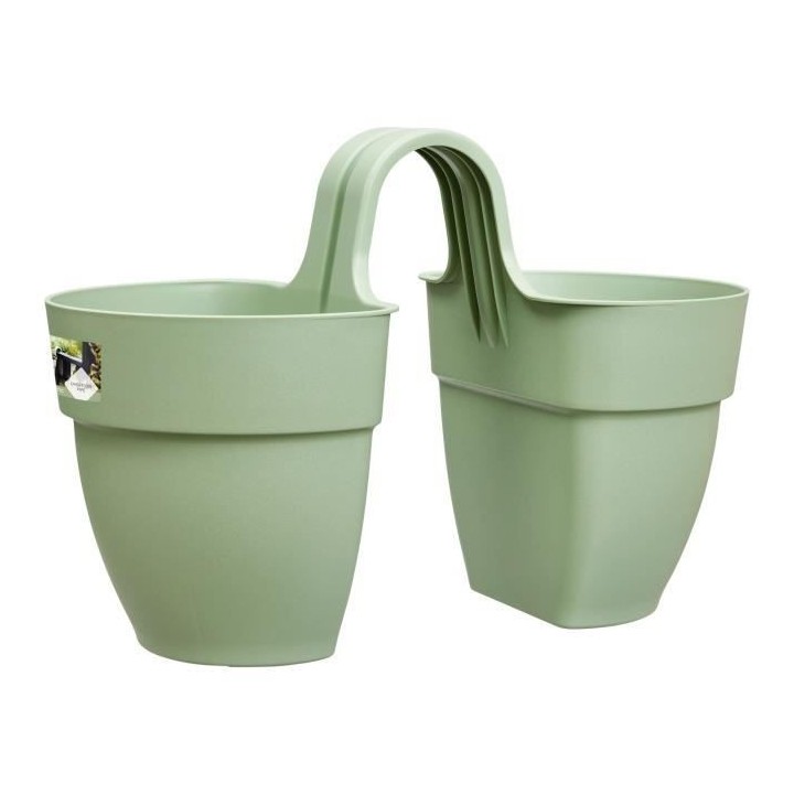 ELHO - Pot de fleurs - Vibia Campana Flower Twin 21 - Vert Pistache -