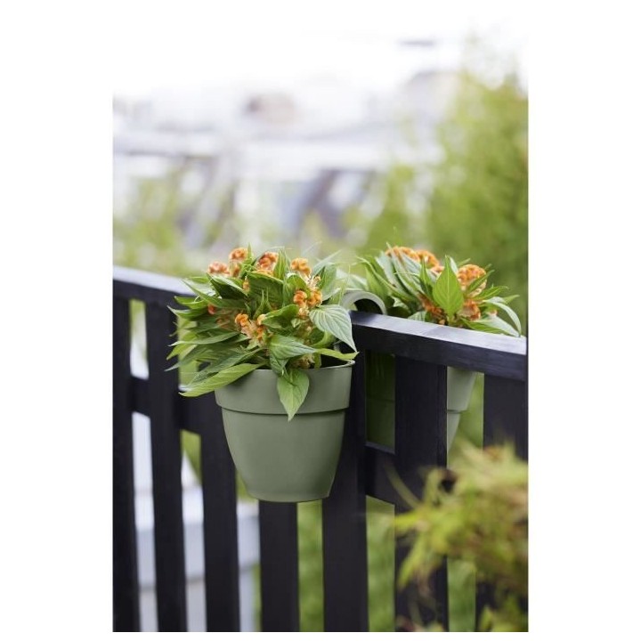 ELHO - Pot de fleurs - Vibia Campana Flower Twin 21 - Vert Pistache -