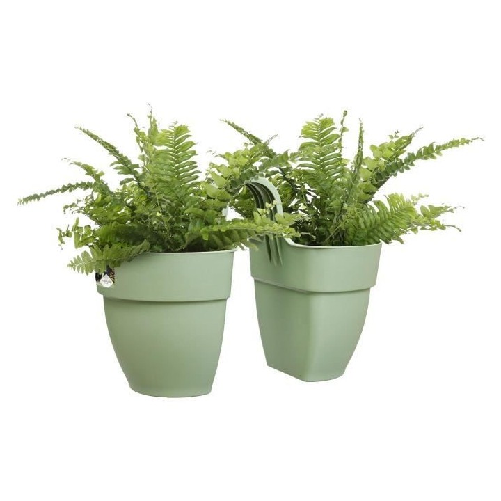 ELHO - Pot de fleurs - Vibia Campana Flower Twin 21 - Vert Pistache -