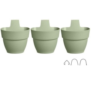ELHO - Pot de fleurs - Vibia Campana Foret Vertical Set/3 - Vert Pista