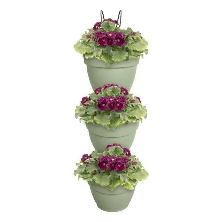 ELHO - Pot de fleurs - Vibia Campana Foret Vertical Set/3 - Vert Pista