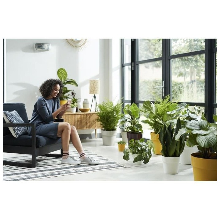 Pot de fleurs B.for Original Rond 22 ocre