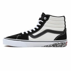 Chaussures casual homme Vans Filmore Hi Blanc Noir