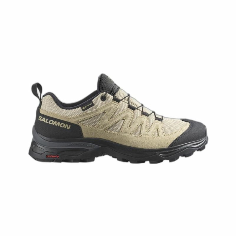 Chaussures de sport pour femme Salomon X Ward GORE-TEX Cuir Montagne Beige