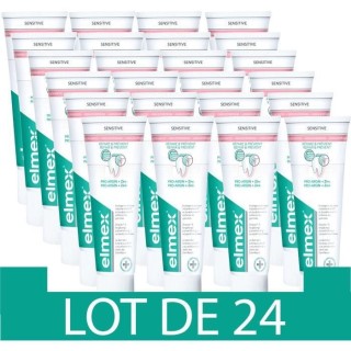 [Lot de 24] ELMEX Dentifrices Répare et Previents - 75 ml