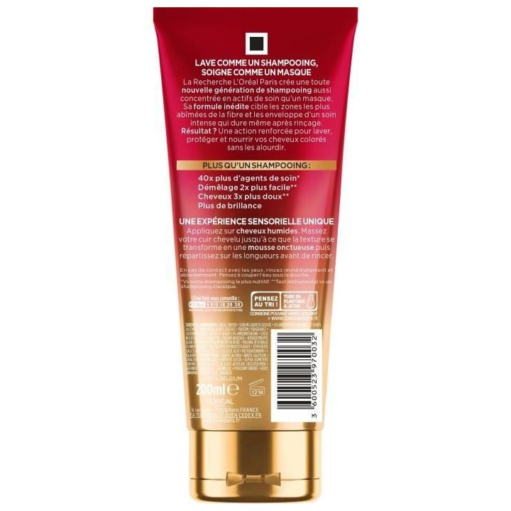 Shampooing Elseve Color Vive Plus Qu'un Shampooing L'OREAL PARIS - 200