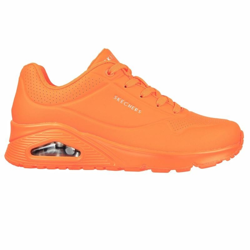 Chaussures de sport pour femme Skechers Uno - Night Shades Orange