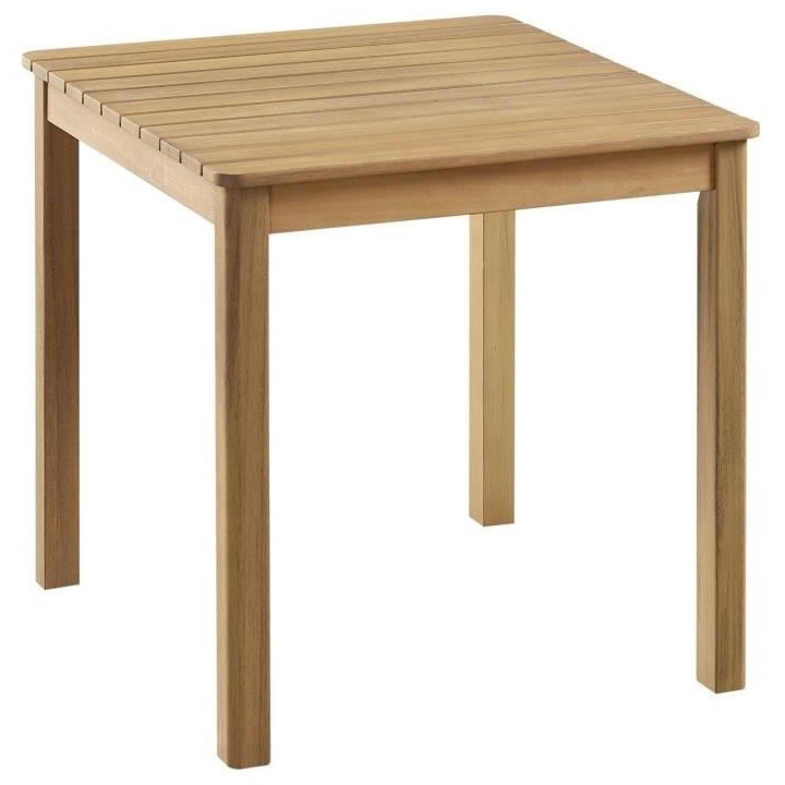 Ensemble repas de jardin pour enfant - 2 personnes - Table carrée 50