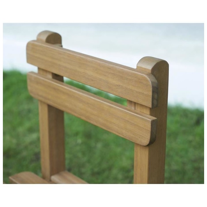 Ensemble repas de jardin pour enfant - 2 personnes - Table carrée 50