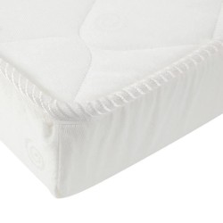 Matelas Climatisé TINEO 70x140 cm - Epaisseur 10 cm - Livré avec drap housse et alese