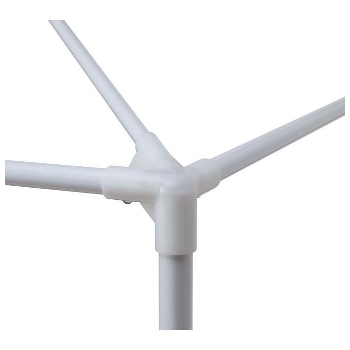 Tonnelle de réception Marinea - L.9 x l.3 x H.2,55 m - Structure Acie