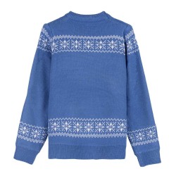 Pull unisex Stitch Enfant Noël Bleu