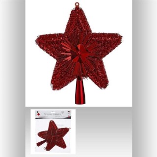 FEERIC LIGHTS & CHRISTMAS Cimier de sapin - Uni et brillant - 23 cm -