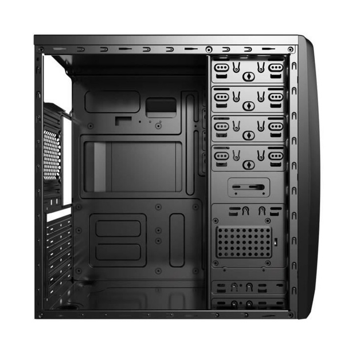 AEROCOOL BOITIER PC CS-1102 - Moyen Tour - Noir - Format ATX (ACCM-PC0