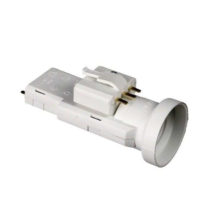 Douille E27 avec fiche DCL 6A 250V ZENITECH