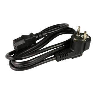 Cordon d'alimentation ZENITECH 2m pour bureautique avec prise 2P+T + f