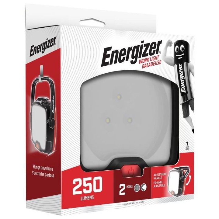 ENERGIZER - Work Light 250 lumens - Projecteur de chantier - main libr