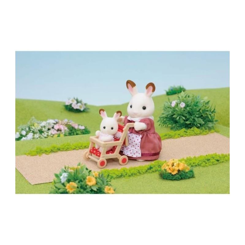 SYLVANIAN FAMILIES 4460 Poussette - Le village