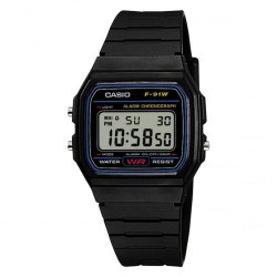 Montre Homme Casio F-91W-1YEG