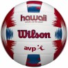 Ballon de Volleyball Frisbee Hawaii Wilson WTH80219KIT Blanc Caoutchouc (Taille unique)