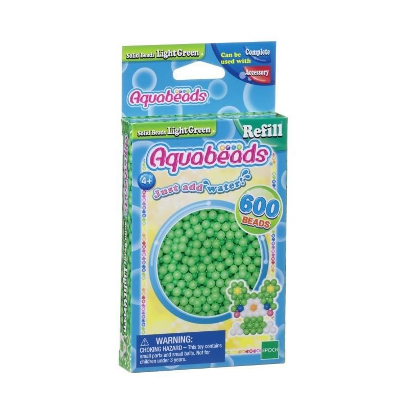 AQUABEADS Perles Classiques Vert Clair