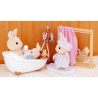 SYLVANIAN FAMILIES 5022 Set baignoire et douche - Le village