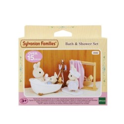 SYLVANIAN FAMILIES 5022 Set baignoire et douche - Le village