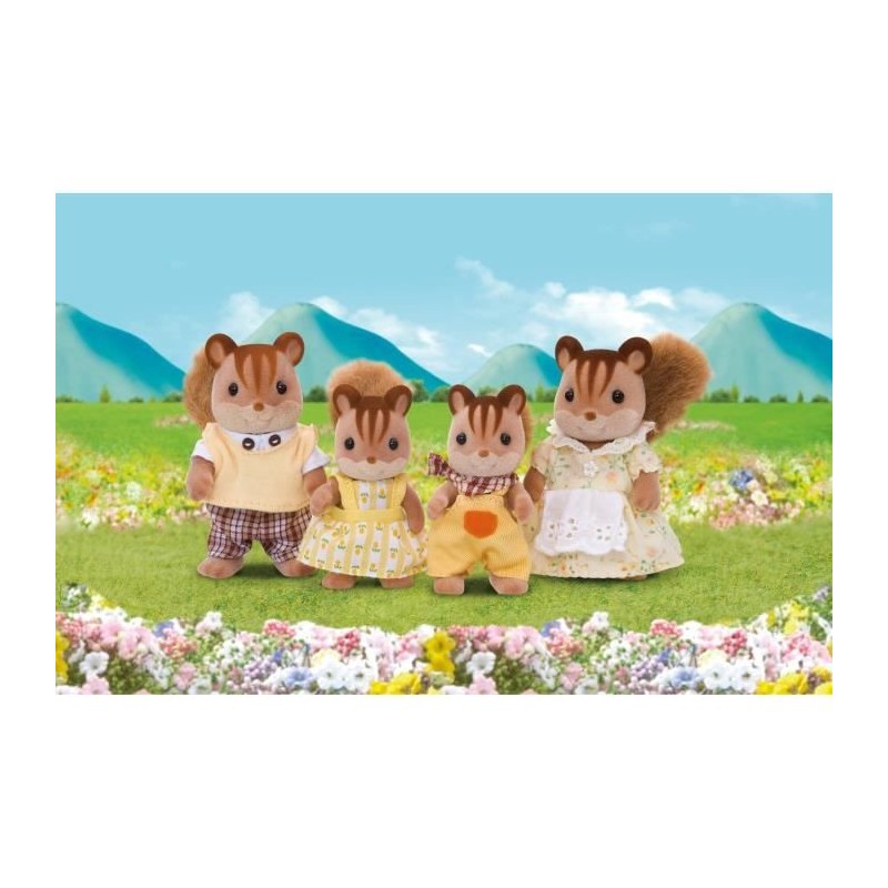 SYLVANIAN FAMILIES - 4172 - La famille écureuil roux - Les familles