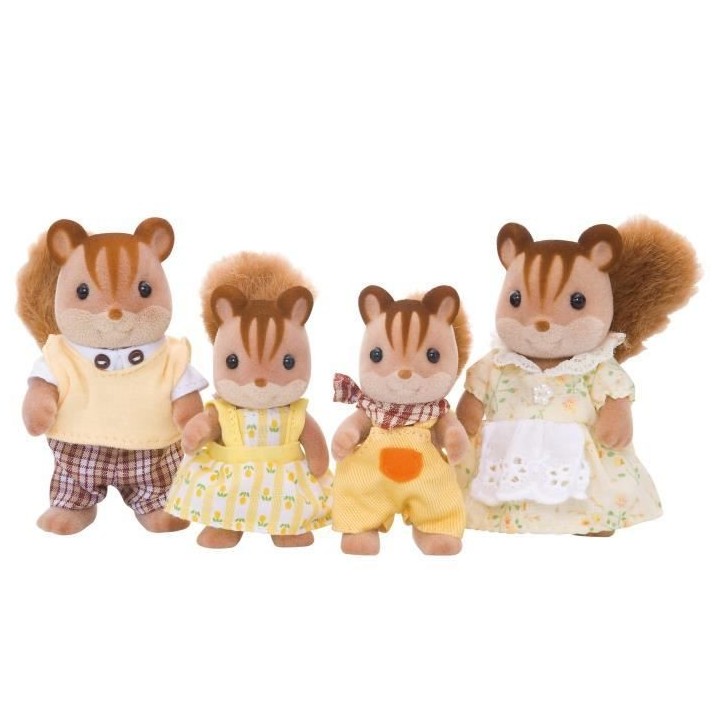SYLVANIAN FAMILIES - 4172 - La famille écureuil roux - Les familles