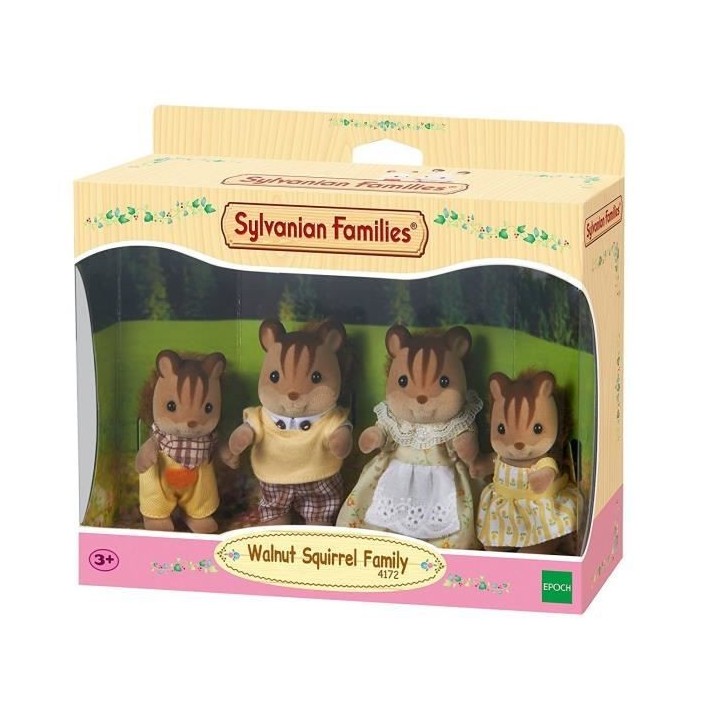 SYLVANIAN FAMILIES - 4172 - La famille écureuil roux - Les familles