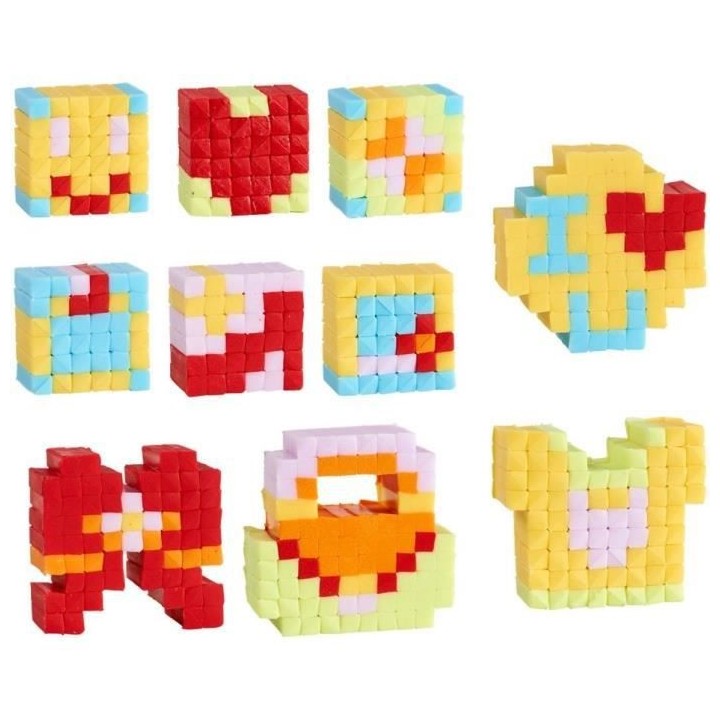 PRETTY PIXELS - Fabrique a gommes - Set de démarrage - Theme fashion