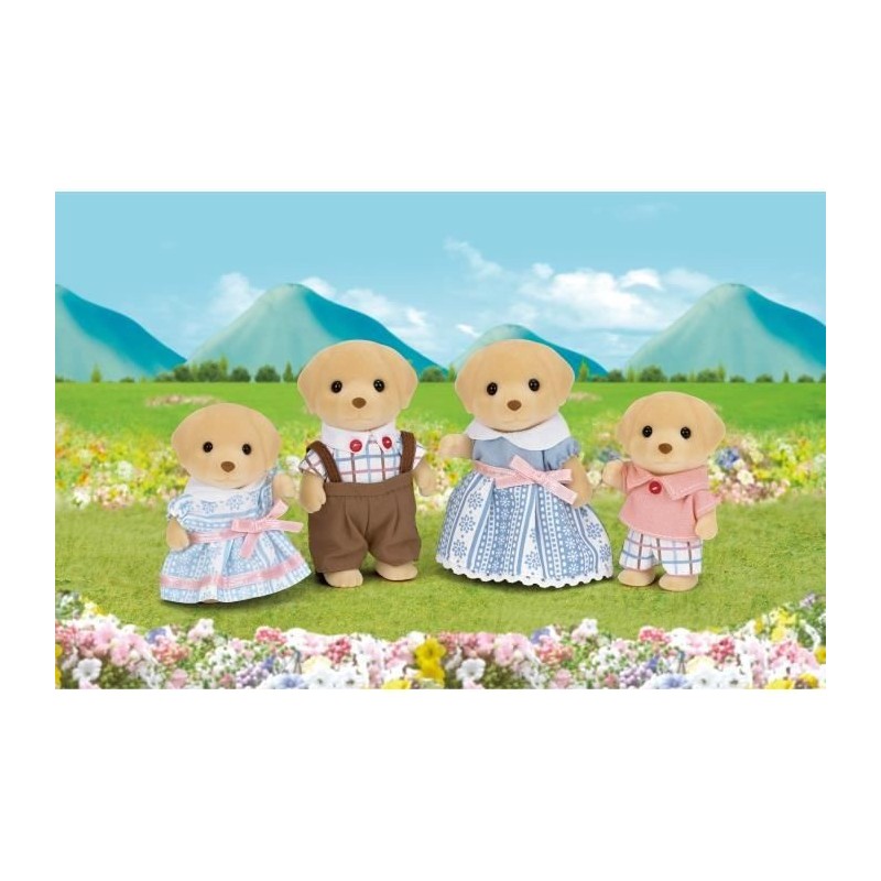 SYLVANIAN FAMILIES - 5182 - La famille labrador - Les familles