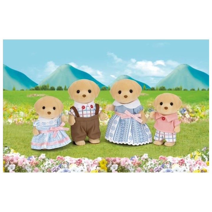 SYLVANIAN FAMILIES - 5182 - La famille labrador - Les familles