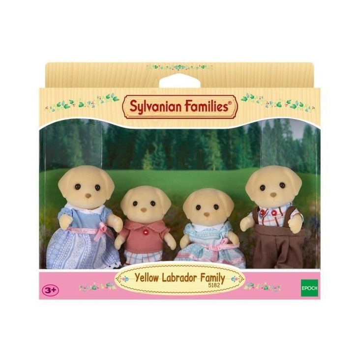 SYLVANIAN FAMILIES - 5182 - La famille labrador - Les familles