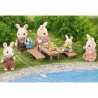 SYLVANIAN FAMILIES 5091 Set barbecue du pecheur - Le village