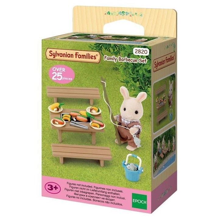 SYLVANIAN FAMILIES 5091 Set barbecue du pecheur - Le village