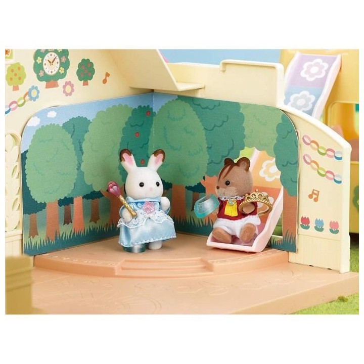 SYLVANIAN FAMILIES 5102 Set de théâtre - La creche, l'école
