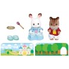 SYLVANIAN FAMILIES 5102 Set de théâtre - La creche, l'école