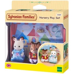 SYLVANIAN FAMILIES 5102 Set de théâtre - La creche, l'école