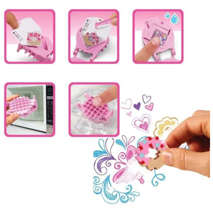 PRETTY PIXELS - Fabrique a gommes - Set de démarrage - Theme friandis