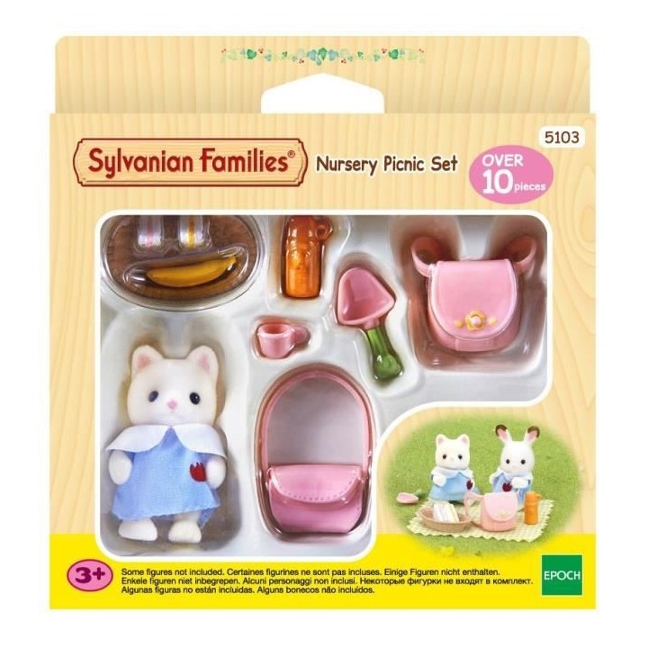 SYLVANIAN FAMILIES 5103 Set pique-nique creche - La creche, l'école