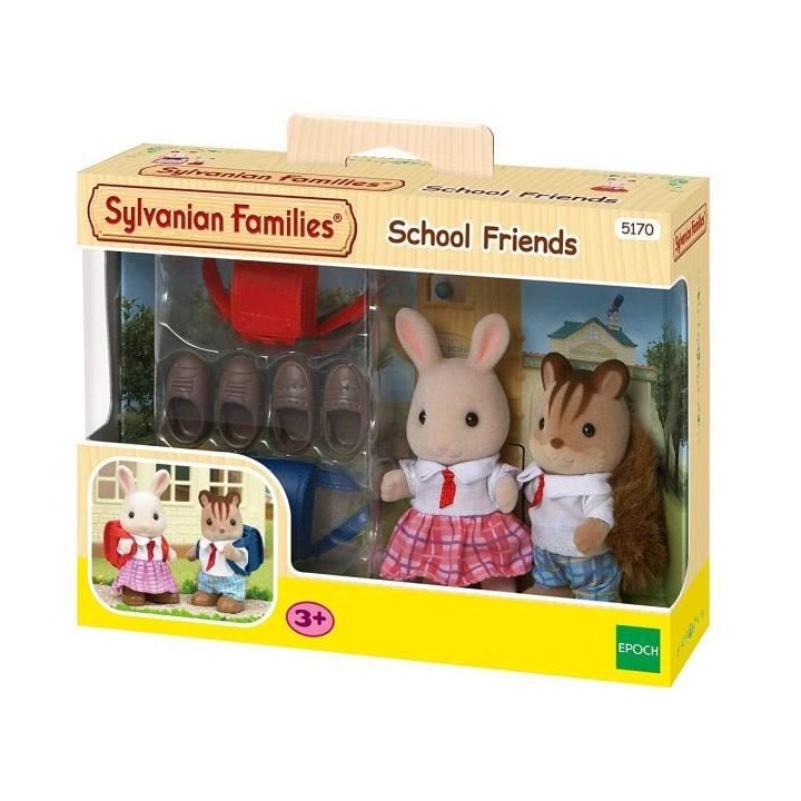 SYLVANIAN FAMILIES 5170 Les Copains d'Ecole - La creche, l'école