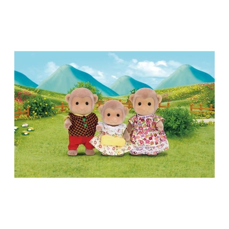 SYLVANIAN FAMILIES - 5214 - La famille singe - Les familles