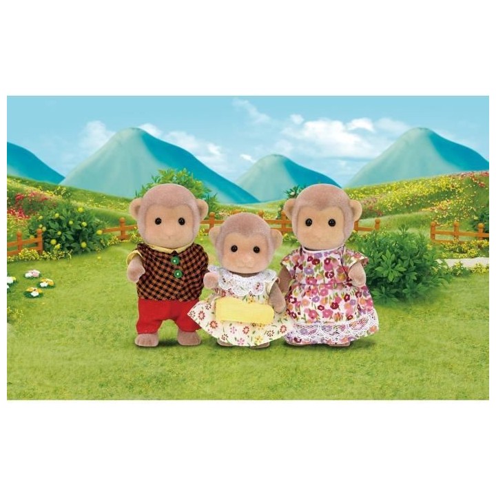 SYLVANIAN FAMILIES - 5214 - La famille singe - Les familles