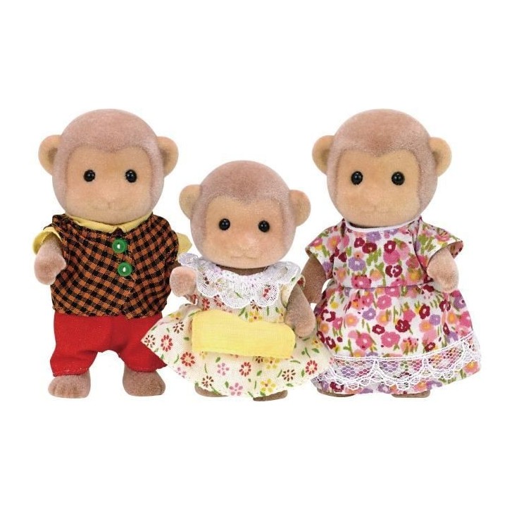 SYLVANIAN FAMILIES - 5214 - La famille singe - Les familles